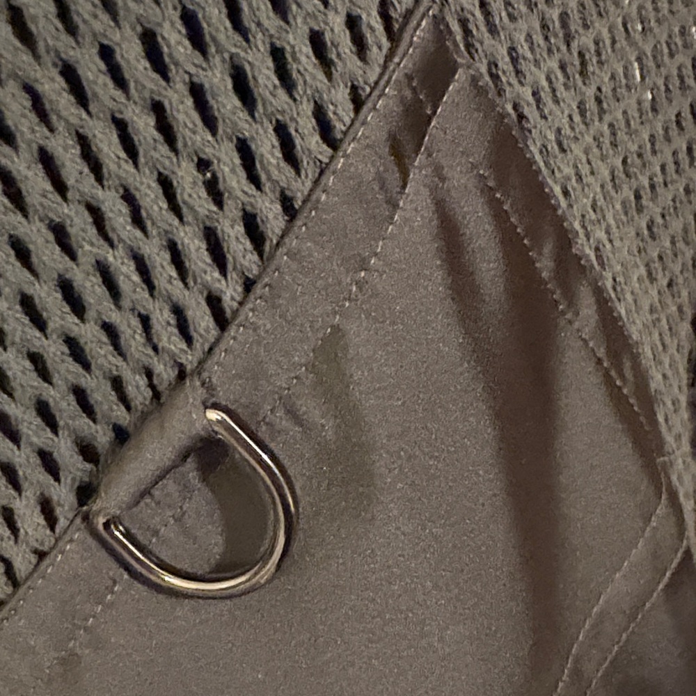Barbara Bui Olive Mesh Tank with Pockets - Picture 4 of 11